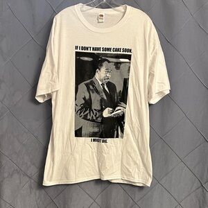 "The Office" Stanley Hudson MEME "IF I Don t Have Some Cake Soon" T-shirt XLarge